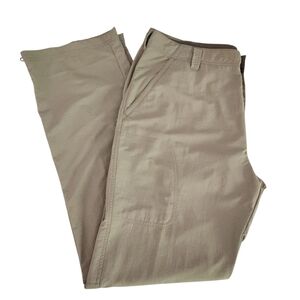 ROYAL ROBBINS outdoor beige hiking travel pants 36w/34l
